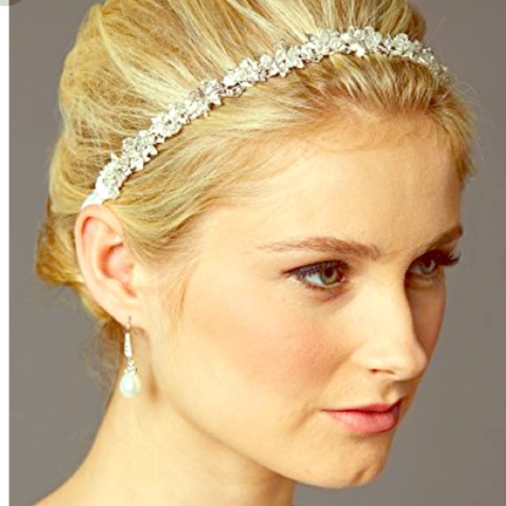 Bridal headpiece Swarovski Crystal Wedding